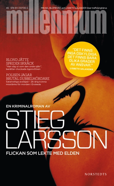 Flickan som lekte med elden; Stieg Larsson; 2015