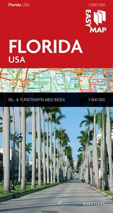 Florida EasyMap : 1:800000; Norstedts kartor; 2015