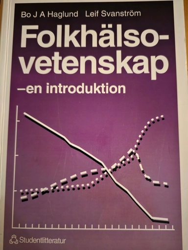 Folkhälsovetenskap : en introduktion; Bo Haglund; 1992