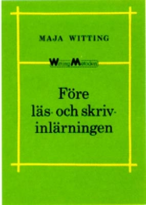 Före läs- och skrivinlärningen
