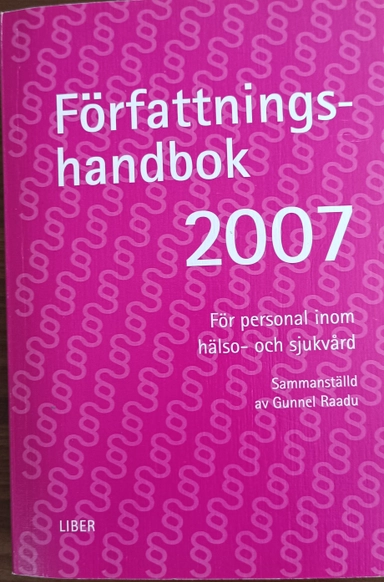 Författningshandbok 2007
