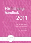 Författningshandbok 2011, bok med onlinetjänst