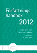 Författningshandbok 2012, bok med onlinetjänst