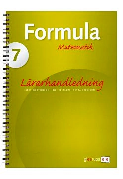 Formula 7 Lärarhandl inkl CD