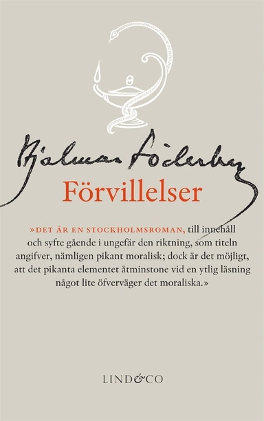 Förvillelser; Hjalmar Söderberg; 2014