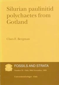 Fossils and Strata, Number 25, Silurian Paulinitid Polychaetes from Gotland