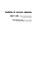 Foundations for Microwave EngineeringMcGraw-Hill electrical and electronic engineering seriesMcGraw-Hill physical and quantum electronics series; Robert E. Collin