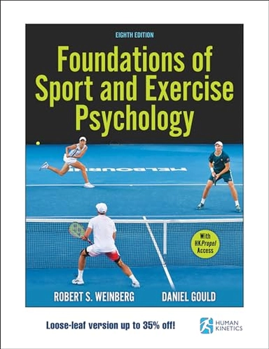 Foundations of sport and exercise psychology . Lösblad; Robert S. Weinberg; 2024