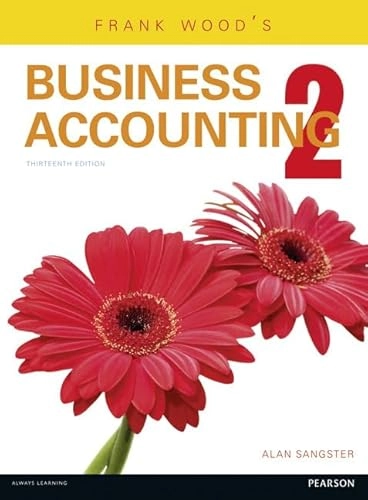 Frank woods business accounting - volume two