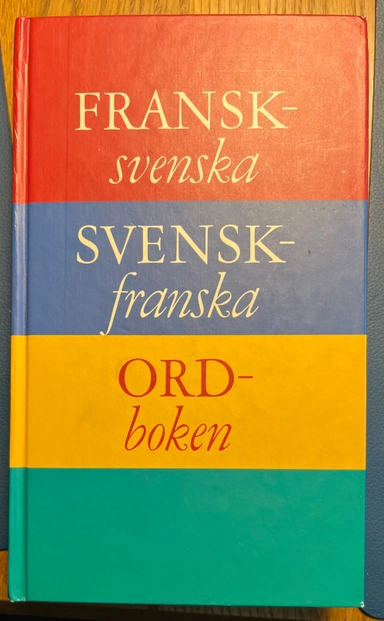 Fransk-svenska, svensk-franska ordboken; Norstedts; 1996