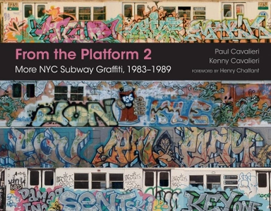 From the platform 2 - more nyc subway graffiti, 1983-1989