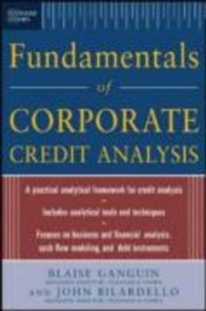 Fundamentals of corporate credit analysis