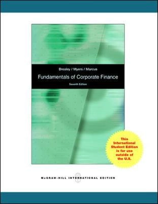 Fundamentals of corporate finance