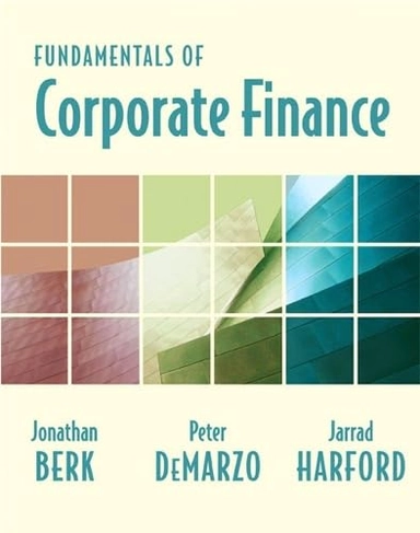 Fundamentals of corporate finance