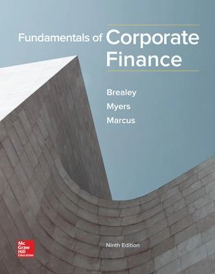 Fundamentals of corporate finance
