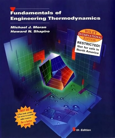 Fundamentals of engineering thermodynamics