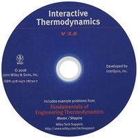 Fundamentals of Engineering Thermodynamics, Interactive Thermo CD