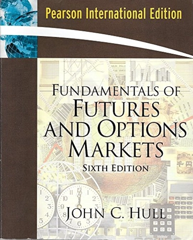 Fundamentals of futures and options markets