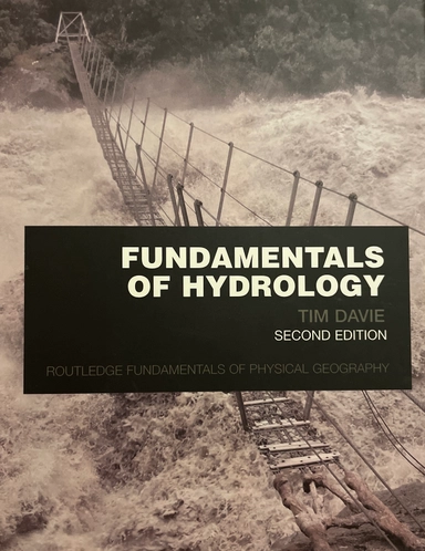 Fundamentals of hydrology; Tim Davie; 2008