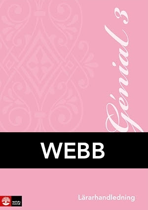 Genial 3 Lärarhandledning Webb