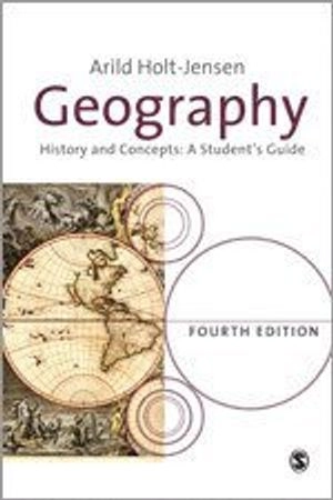 Geography : history and concepts : a student's guide; Arild Holt-Jensen; 2009