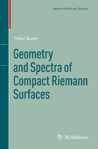 Geometry and spectra of compact Riemann surfaces; Peter Buser; 1992