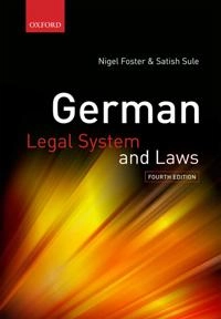 German legal system and laws