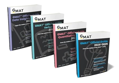 GMAT Official Guide 2024-2025 Bundle: Books + Online Question Bank; Gmac, Gmac; 2024