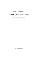 Gnistor under himlavalv; Folke Isaksson; 2003