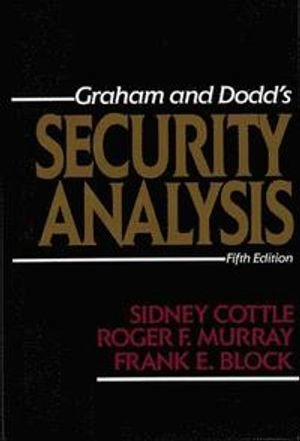 Graham and Dodd's security analysis