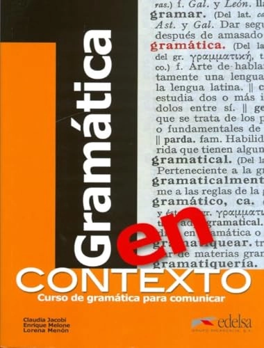 Gramática en contexto; Claudia. Jacobi; 2011