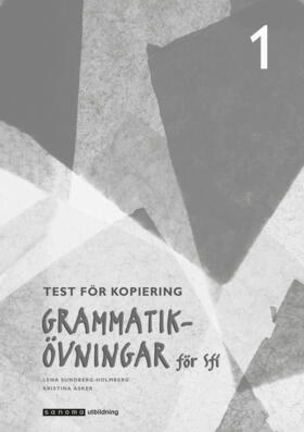 Grammatikövningar för sfi. D. 1, Test för kopiering