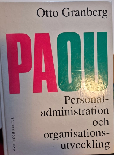 Granberg, O/Pa-ou  (ny utg)