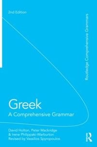 Greek : a comprehensive grammar
