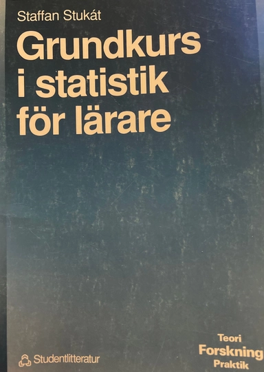Grundkurs i statistik för lärare