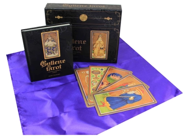 Gyllene tarot: Visconti-Sforzakortleken; Mary Packard; 2019