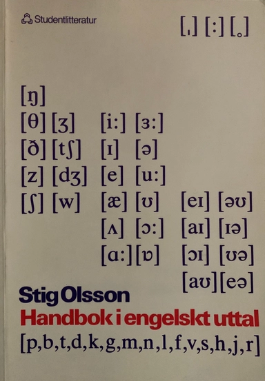 Handbok i engelskt uttal; Stig Olsson; 1981