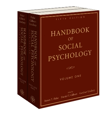 Handbook of Social Psychology, 5th Edition, Volume One