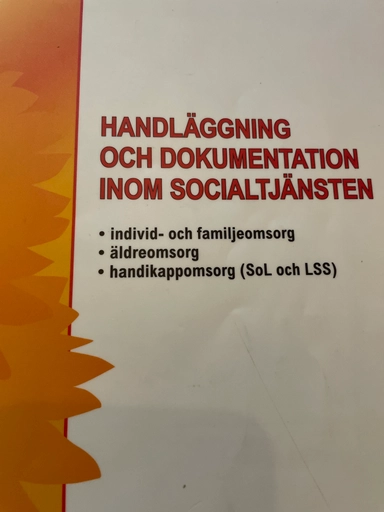 Handläggning och dokumentation inom socialtjänsten