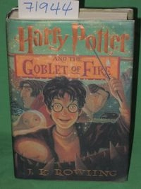 Harry Potter and the goblet of fire; J. K. Rowling, Mary GrandPré; 2000