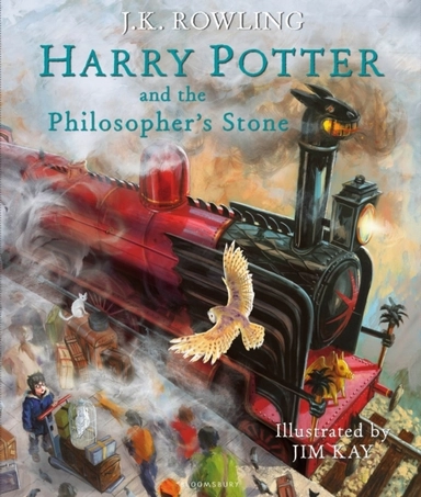 Harry Potter and the Philosophers Stone Illustrated Edition; J.K. Rowling; 2015