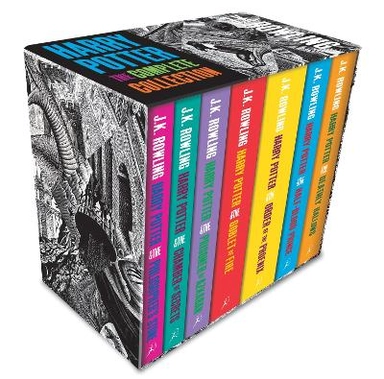 Harry Potter Boxed Set: The Complete Collection (Adult Paperback); J. K. Rowling; 2018