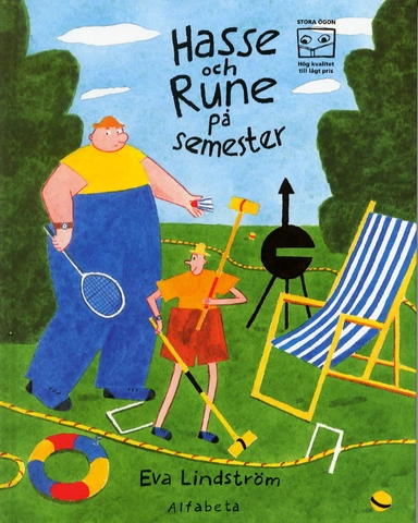 Hasse och Rune på semester