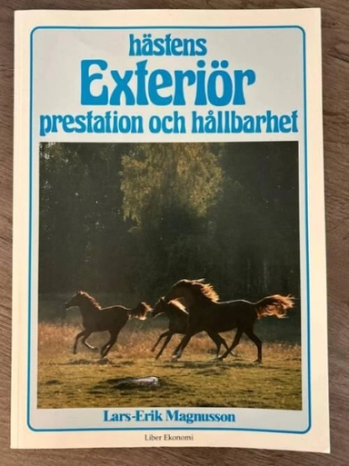 Hästens exteriör - Prestation och hållbarhet