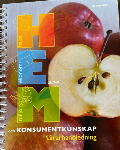 Hem- och konsumentkunskap åk 7-9 Lärarhandledning