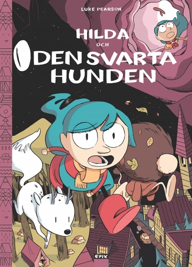 Hilda och den svarta hunden; Luke Pearson; 2017