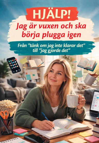 Hjälp! : jag är vuxen och ska börja plugga igen!; Frida Ekberg; 2026