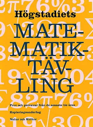 Högstadiets matematiktävling HMT volym 1, kopieringsunderlag; Marcus Better; 1998