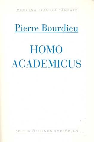 Homo academicus
