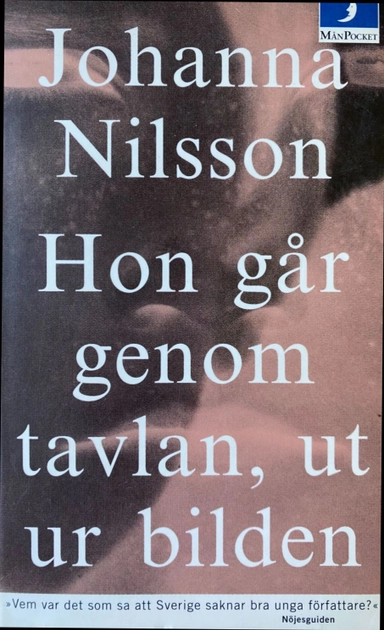 Hon går genom tavlan, ut ur bilden; Johanna Nilsson; 1997
